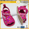 Mais recentes sandálias de moda preço baixo sandalias planas para meninas 2015 sandálias para bebé